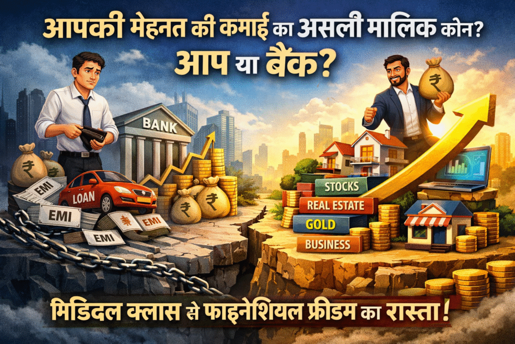 Top assets for financial freedom including crypto, stocks, real estate and gold