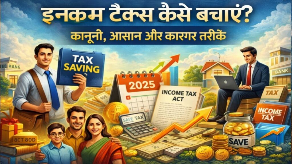 भारत में इनकम टैक्स कैसे बचाएं, सैलरीड, मिडिल क्लास और बिजनेस के लिए कानूनी टैक्स सेविंग तरीके